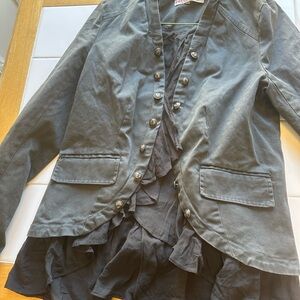 Free people Stylish Gray Women's Jacket